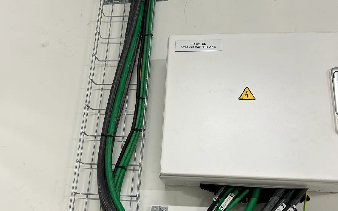 Installation de fibre optique dans le Var